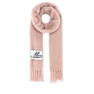 MARNI Wool Blend Scarf Men PINK Scarves